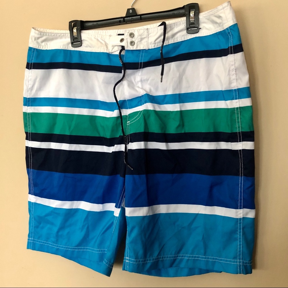 Men’s Tommy Hilfiger Striped Swim Trunks
